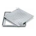 Produktbild: ZARGES Schachtabdeckung Stahl verzinkt 1000 x 1000 mm Außenmaß 1.160 x 1.160 mm