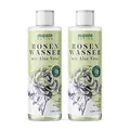 Produktbild: Rosenwasser Gesichtswasser mit Aloe Vera 2x200ml Monte Nativo (400ml) - Rose water for face 100% Natürliche Gesichtspflege - Gesichtstoner - Gesichtsreinigung - Porenreiniger Gesicht - Anti Pickel