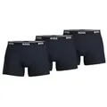 Produktbild: BOSS 3P Cotton Stretch Boxer Brief Long Dunkelblau Baumwolle Large Herren