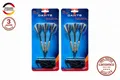 Produktbild: 2er Set Carromco Softdarts 3 Dartpfeile mit Ersatzspitzen, Zubehör für E-Dart
