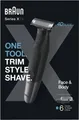 Produktbild: Braun Bodygroomer Rasierer XT5200 Face Body Travel Trimmer Akku Wet&Dry
