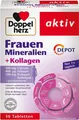Produktbild: Doppelherz Frauen Mineralien+Kollagen Depot Tabl. 30 St