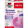 Produktbild: Doppelherz Frauen Mineralien+Kollagen Depot Tabl. 30 St