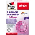 Produktbild: Doppelherz Frauen Mineralien+kollagen Depot Tabletten