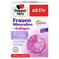 Produktbild: DOPPELHERZ Frauen Mineralien+Kollagen Depot Tabl. 30 ST
