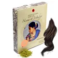 Produktbild: Henna & 3×Indigo  Dunkelbraun  Natürliche Haarfarbe  Pulver  200g