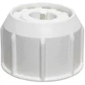 Produktbild: Überwurfmutter mit Adapterset, weiß 34109, zu Schirmständer: 61055 / 60053 / 700