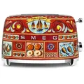 Produktbild: Smeg Toaster Toaster 2-Schlitz-2-Scheiben-Toaster Kompakt SMEG + Dolce u. Gabbana bunt