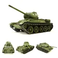 Produktbild: Heng Long RC Panzer Russischer T-34/85 1:16, Metallgetriebe Sound Rauch Abschuss