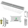 Produktbild: Belrad Universalheizkörper Kompakt Ventilheizkörper 6 Anschlüsse T33 400x1200-2053W