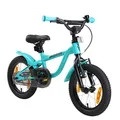 Produktbild: Löwenrad Kinderfahrrad für Jungen und Mädchen ab 3-4 Jahre | 14 Zoll Kinderrad mit Bremse | Fahrrad für Kinder | Mint