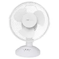 Produktbild: Clatronic® Ventilator mit Schwenkfunktion | leise 2 Stufen | Ø 23 cm | Tischventilator 30W | Fan | Tischventilator sehr leise | VL 3601 weiss