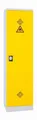 Produktbild: Lüllmann Umweltschrank komplett montiert Gelb 195x50x42cm (HxBxT) Gefahrstoffschrank Pflanzenschutzschrank Chemikalienschrank Spritzmittelspind 566246