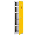 Produktbild: Steelboxx Mehrzweckschrank Umweltschrank 1 Tür 4 Wannenböden 1950 x 500 x 422 mm (1-St) Komplett verschweißt und montiert - keine Montage erforderlich