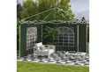 Produktbild: Outsunny Pavillonseitenteil 2er-Set, mit Fenster und Klettverschluss, wasserdicht, 295x195 cm, für 3x6m oder 3x3m Pavillons) Faltplane, [2-St. Ersatzwände, für Partyzelt, Oxford, Grün