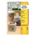 Produktbild: AVERY Zweckform L7106-25 Kraftpapier (zum Bedrucken, selbstklebend, Ø 60 mm, 300