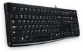 Produktbild: LOGITECH USB-Tastatur K120, QWERTZ, schwarz