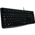 Produktbild: Logitech K120 OEM USB Deutsch schwarz (kabelgebunden)
