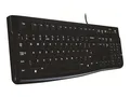 Produktbild: Logitech K120 USB Tastatur, DE-Layout, schwarz