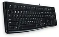 Produktbild: LOGITECH USB-Tastatur K120, QWERTZ, schwarz