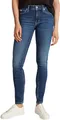 Produktbild: Calvin Klein Damen Jeans Hose Mid Rise Skinny Fit, Blau (Denim Dark), 32W/26L