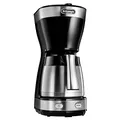 Produktbild: De'Longhi ICM 16710 Filterkaffeemaschine mit Thermoskanne, schwarz/silber