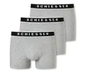 Produktbild: 3 Schiesser Shorts mit Bio-Baumwolle - Herren - Gr. S/4 - grau