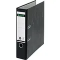 Produktbild: Leitz 180° Ordner Breit DIN A4 82 mm Schwarz 2 Ringe 1080 Pappkarton Wolkenmarmor Hochformat