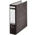 Produktbild: LEITZ Wolkenmarmor-Ordner, 180 Grad, DIN A4, 80 mm, schwarz