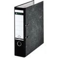 Produktbild: Leitz Ordner 1080 DIN A4 Rückenbreite: 80 mm Schwarz Wolkenmarmor 2 Bügel 108...