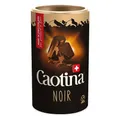 Produktbild: Caotina Noir dunkle Trinkschokolade - Kakao-Pulver für heiße Schokolade mit 45% Kakaoanteil und dunkler Schweizer Schokolade - feinster Cacao nachhaltig und zertifiziert, 500g
