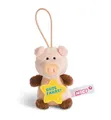 Produktbild: NICI 44870 Anhänger Schwein mit Spruch Gute Fahrt 8cm mit Loop