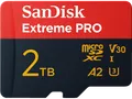 Produktbild: SANDISK Extreme PRO® UHS-I (inkl. Adapter), Micro-SDXC Speicherkarte, 2 TB