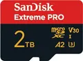 Produktbild: SanDisk Extreme PRO 2 TB microSDXC UHS-I mit SD Adapter