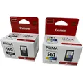 Produktbild: Canon 560XL + 561XL Druckerpatronen für Canon Pixma TS5350 TS5351 TS5352 TS 5350 TS 5351 TS 5352 (XL Multipack) Set Satz NEU