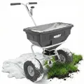Produktbild: HECHT 256 Streuwagen mit Grobsieb und Abdeckhaube | 60 Liter | Streubreite bis 3,5 m