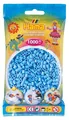 Produktbild: Hama Bügelperlen midi pastell-blau im Beutel 5,0 mm 1.000 Bügelperlen
