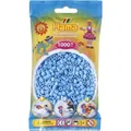 Produktbild: HAMA 207-46 - Perlen pastell blau, 1000 Stück Bastel Zubehör ab 5 Jahre Mädchen