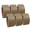 Produktbild: (0,04€/1m) 6 x tesa 4713, Papierklebeband ,Papier-Packband Verpackungsklebeband 