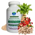 Produktbild: Immunstark - Immunsystem & Abwehrkräfte stärken 120 Kapseln Immun-Trio mit Kapuzinerkresse, Meerrettich, Acerola (natürliches Vitamin-C). 100% NATUR pur. OHNE Zusatzstoffe. 26665-120