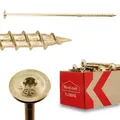 Produktbild: 50x Holzschrauben TX 8x280 Bauschraube Spanplattenschrauben Konstruktionsbolzen