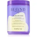 Produktbild: Inebrya BLONDesse No-Yellow Mask Maske für die Haare neutralisiert gelbe Verfärbungen 1000 ml