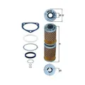 Produktbild: 1x Ölfilter MAHLE OX 36D passend für BMW