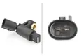Produktbild: ABS-Raddrehzahlsensor Vorderachse links Induktivsensor 6PU 009 106-091 HELLA