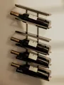 Produktbild: Metallbude Weinregal VINIA, hängendes Flaschenregal, hochwertiges Wand Weinregal