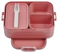 Produktbild: Mepal Aufbewahrungsschüssel Midi Bento-Lunchbox ELLIPSE, Rosa, B 18,5 cm, Kunststoff