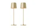 Produktbild: BRILLIANT LED-Akku-Tischleuchte Kaami, 2 W, 310 lm, 3000 K, gold, 2er Set G90939C16