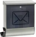 Produktbild: Burg Wächter 65300 Lucenta 2700 Ni Briefkasten Edelstahl Edelstahl Schlüsselschloss