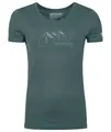 Produktbild: Ortovox 150 Cool Vintage Badge Damen T-Shirt dark arctic grey M