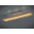 Produktbild: Trio - led Deckenleuchte brad aus Holz lang & schmal dimmbar, Breite 100cm